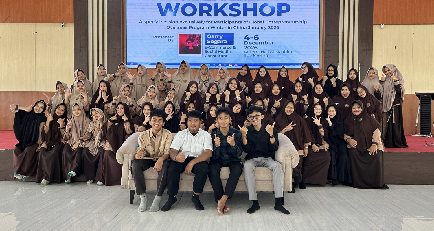 Dorong Semangat Santri Menjadi Wirausaha Muda Lewat Workshop Digital Marketing