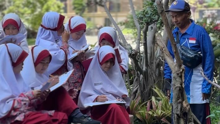 Kunjungan Studi Visual SD Islam Terpadu Robbani: Memberikan Ruang Eksplorasi Anak di Lingkungan Al-Maahira IIBS_2